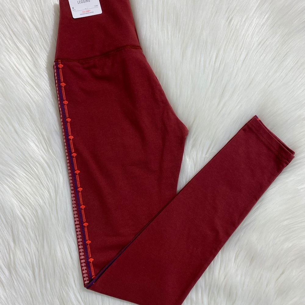 Aerie Leggings embroidery Sz.M Real Size S